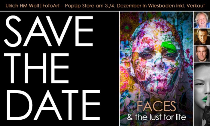 FACES & the lust for life - Vernissage in Wiesbaden